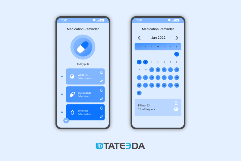 Medication Reminder & Tracker App Development TATEEDA GLOBAL