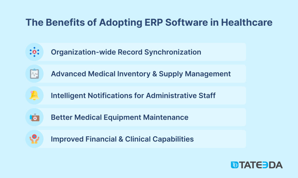 The Benefits of Healthcare ERP
