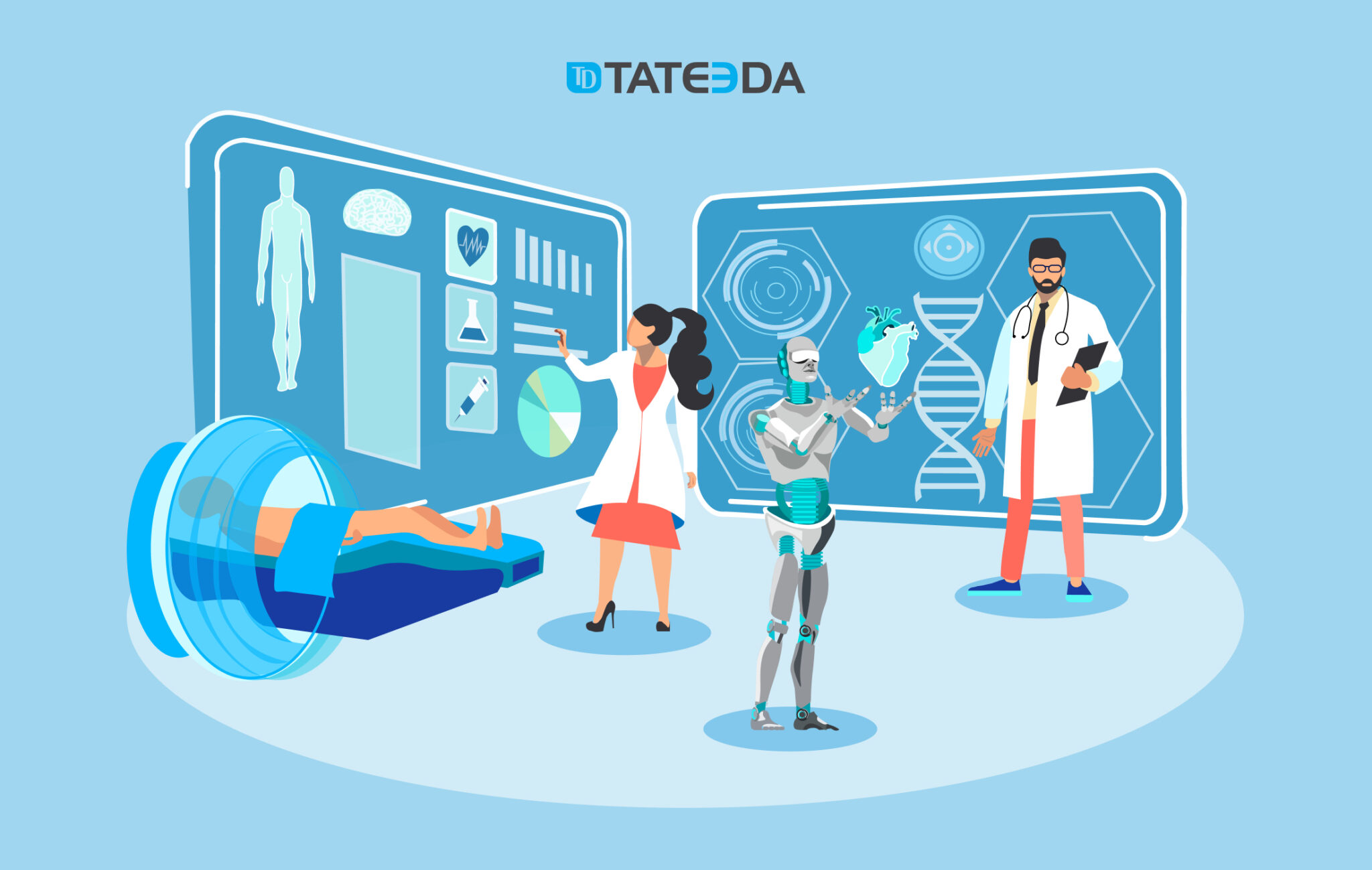 5 AI Use Cases in Healthcare [Explained] - TATEEDA