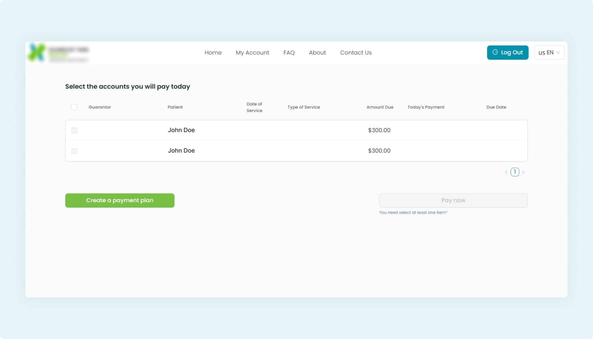 Patient Payment Portal Screenshot #4