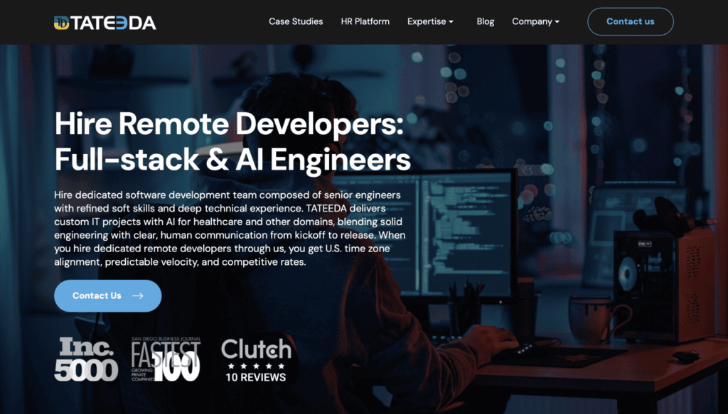 TATEEDA: offshore software development services company review