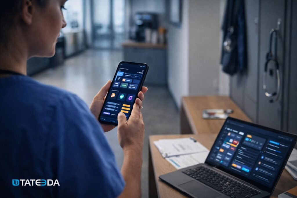 Disparate apps create “busywork velocity.” AI-first healthcare creates real throughput because the workflow is engineered as one system, not a collection of tools | TATEEDA